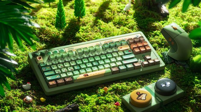 八位堂“森林奇境”主题Retro 87机械键盘、Retro R8鼠标上市