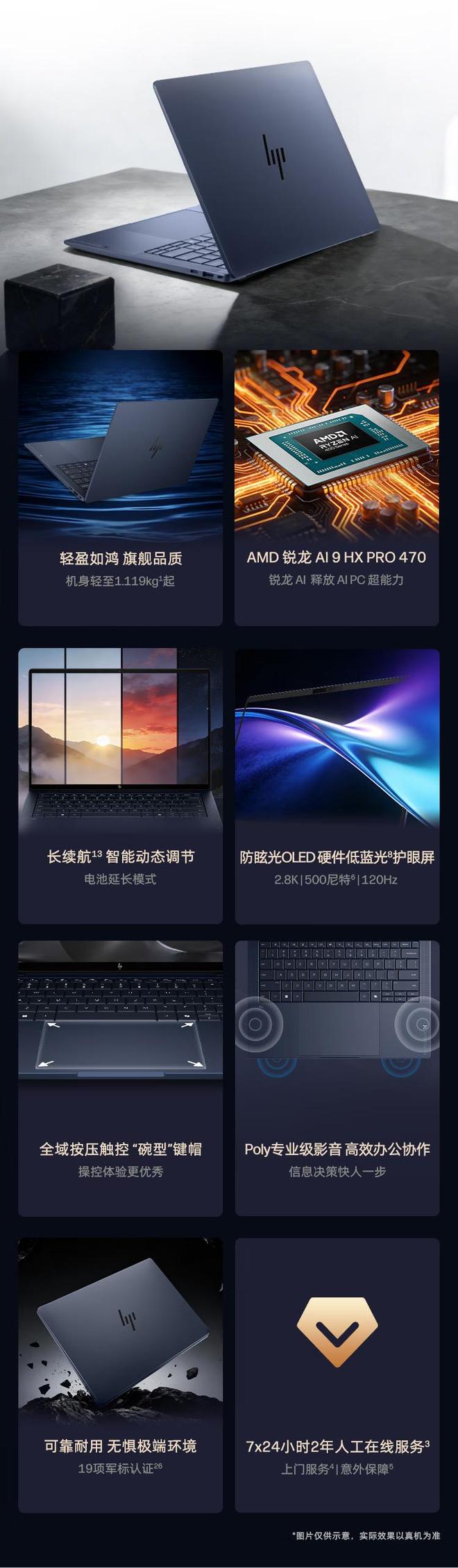 惠普战X Pro锐龙版上市：锐龙AI 9 HX Pro 470，29999元