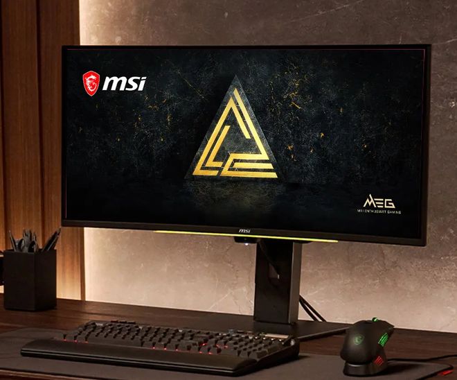 微星MEG X电竞显示器上架：AI加持第五代QD-OLED面板，9599元