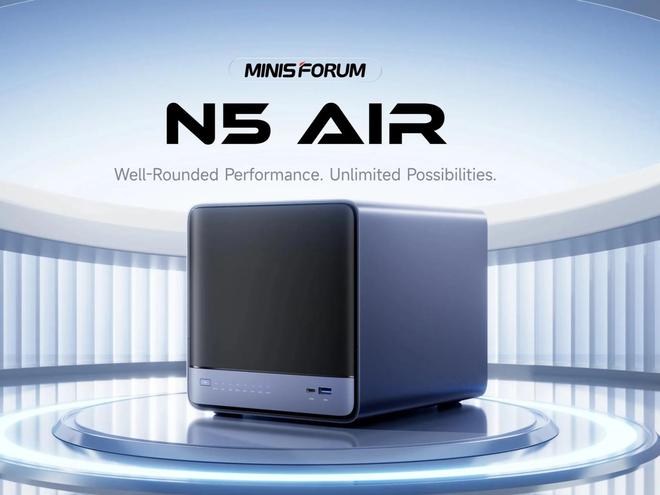 铭凡推出新款N5 Air NAS，锐龙5 7640HS处理器