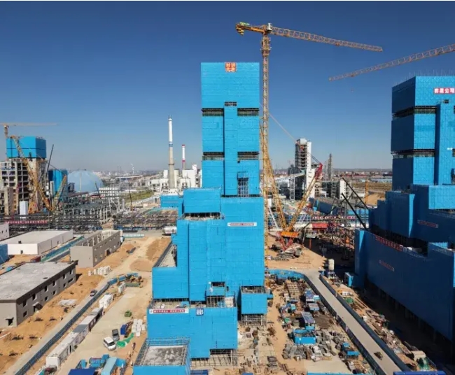 中国化学赛鼎公司承建陕西兴化项目喜迎封顶