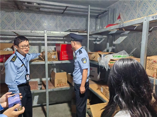仙临镇:开展冷冻肉食品专项检查,筑牢食品安全防控网
