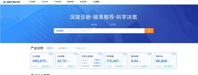 问，就会有答案，面向政府产业治理的“最强大脑”-产业派正式上线
