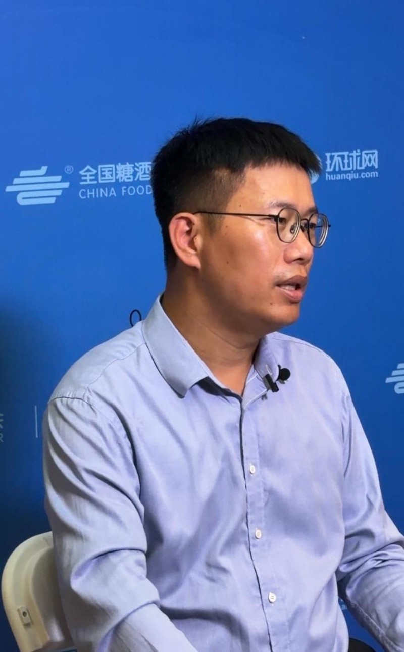 南京秋糖会，甘汁园总经理蔡智全对环球网记者说了什么？