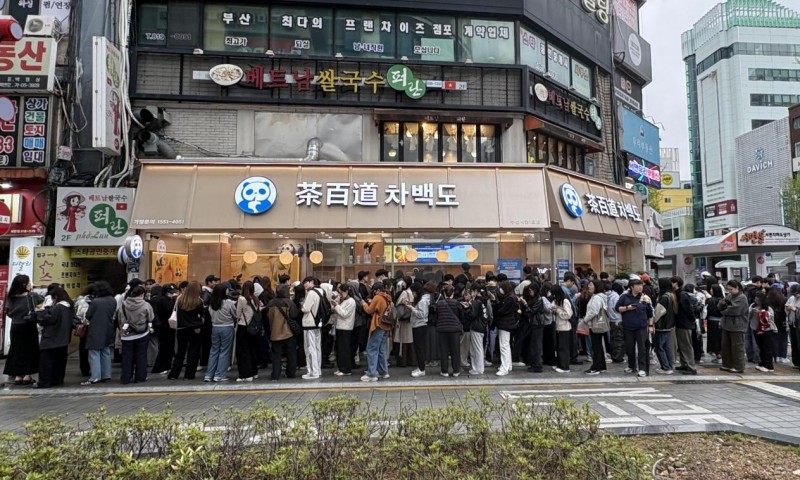 茶百道韩国门店单月流水破百万元，预计多数门店12个月内回本